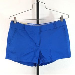 NWT-Bright Blue J. Crew City Fit Cotton Shorts-10